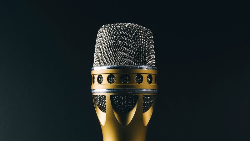 Gold Microphone
