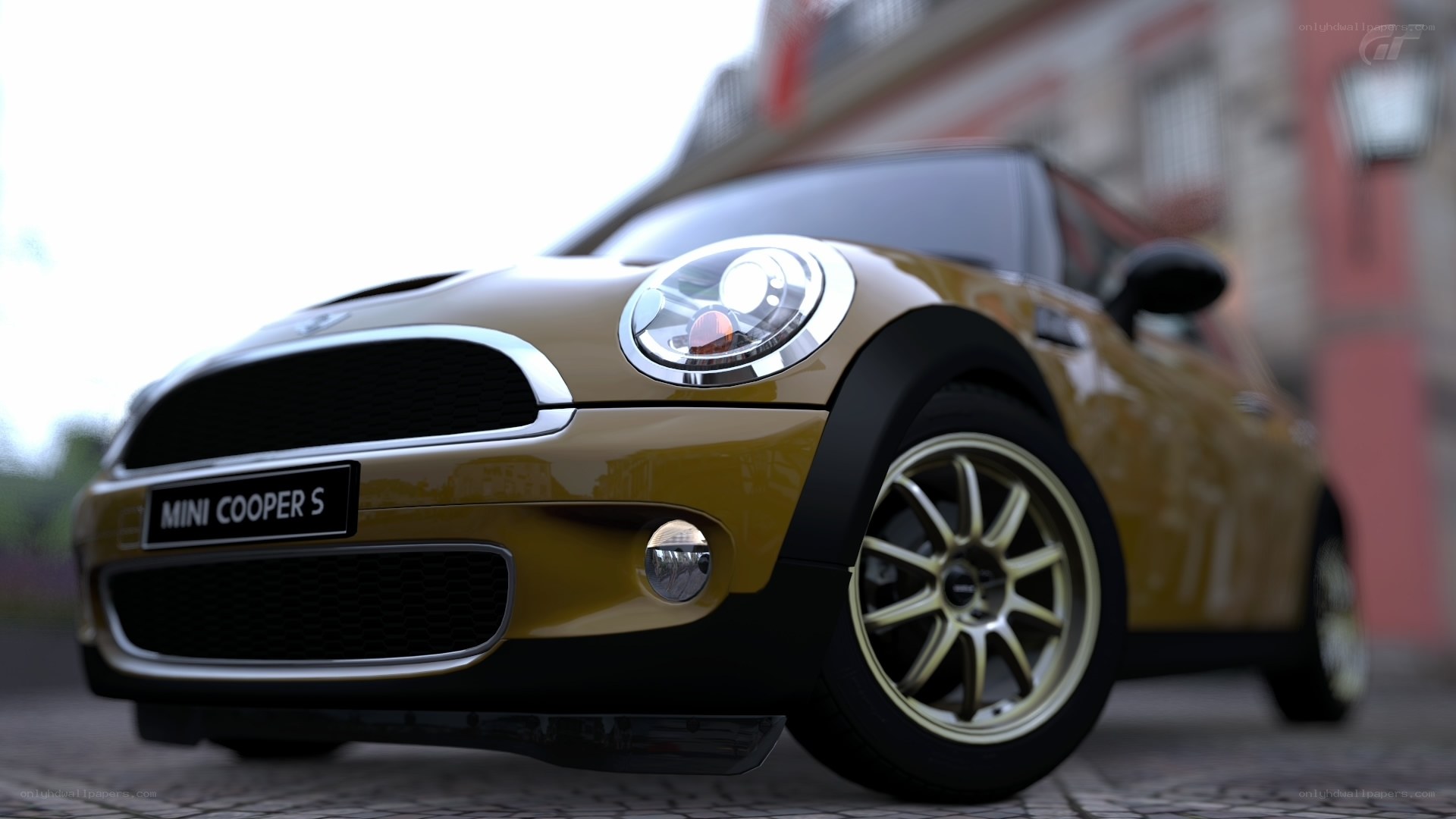 Gold Mini Cooper S