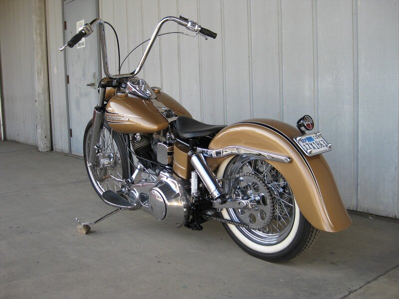 Gold Motorcycle