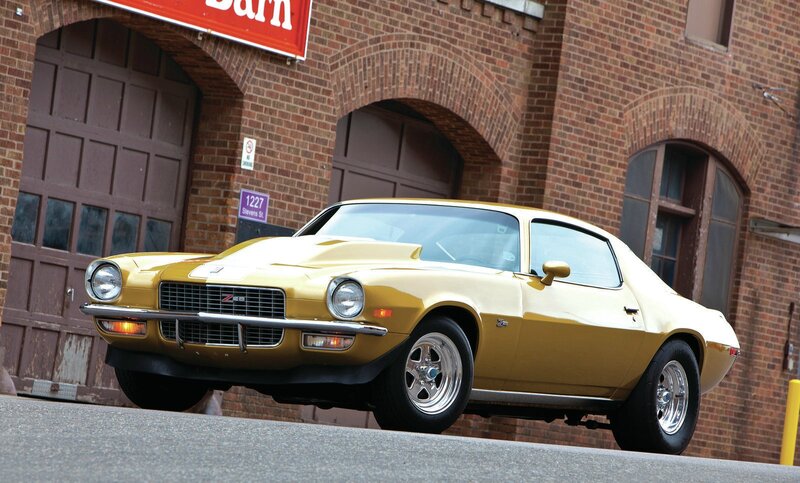 Gold Muscle Car — Urban