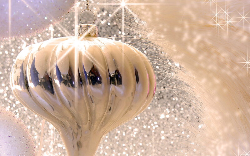 Gold Ornament with Feathers