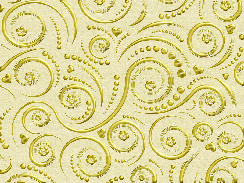 Gold Ornate Pattern
