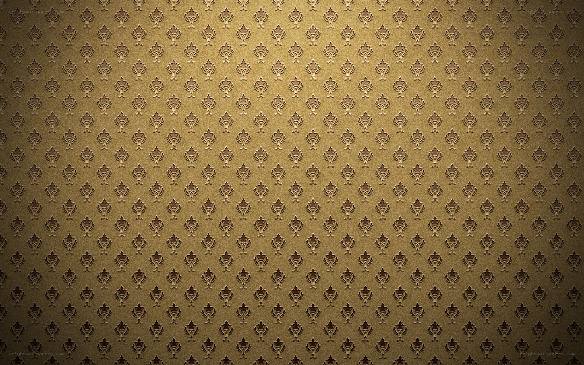 gold patterned wallpaper