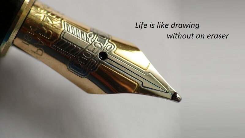 Gold Pen Nib