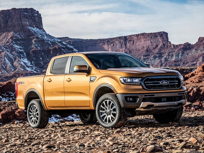 Gold Pickup Truck