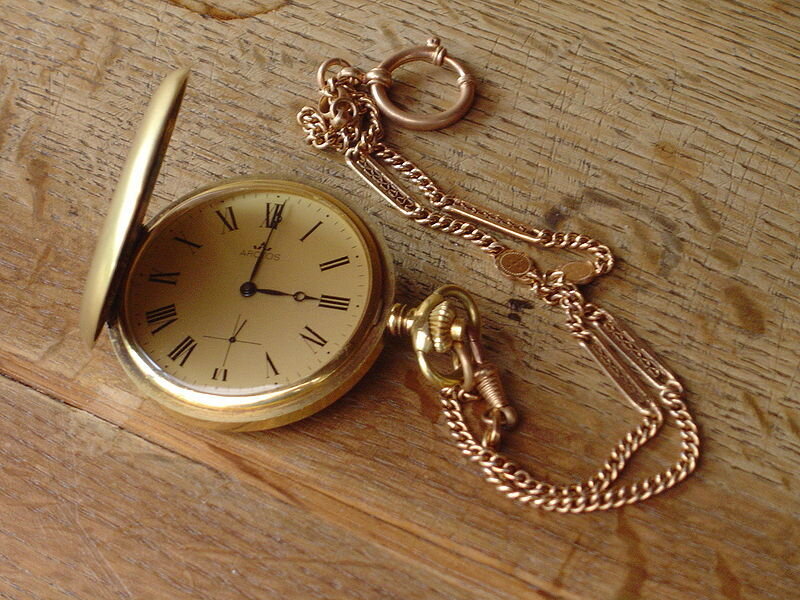 Gold Pocket Watch — Calm