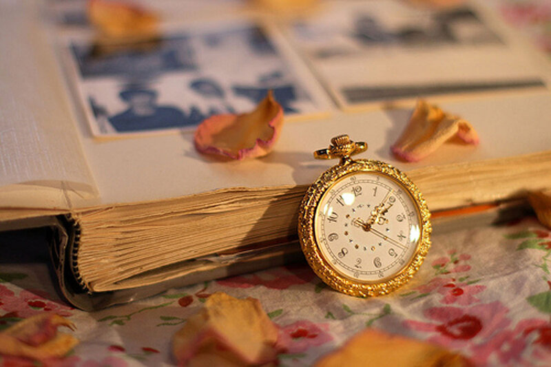 Gold Pocket Watch — Nostalgic