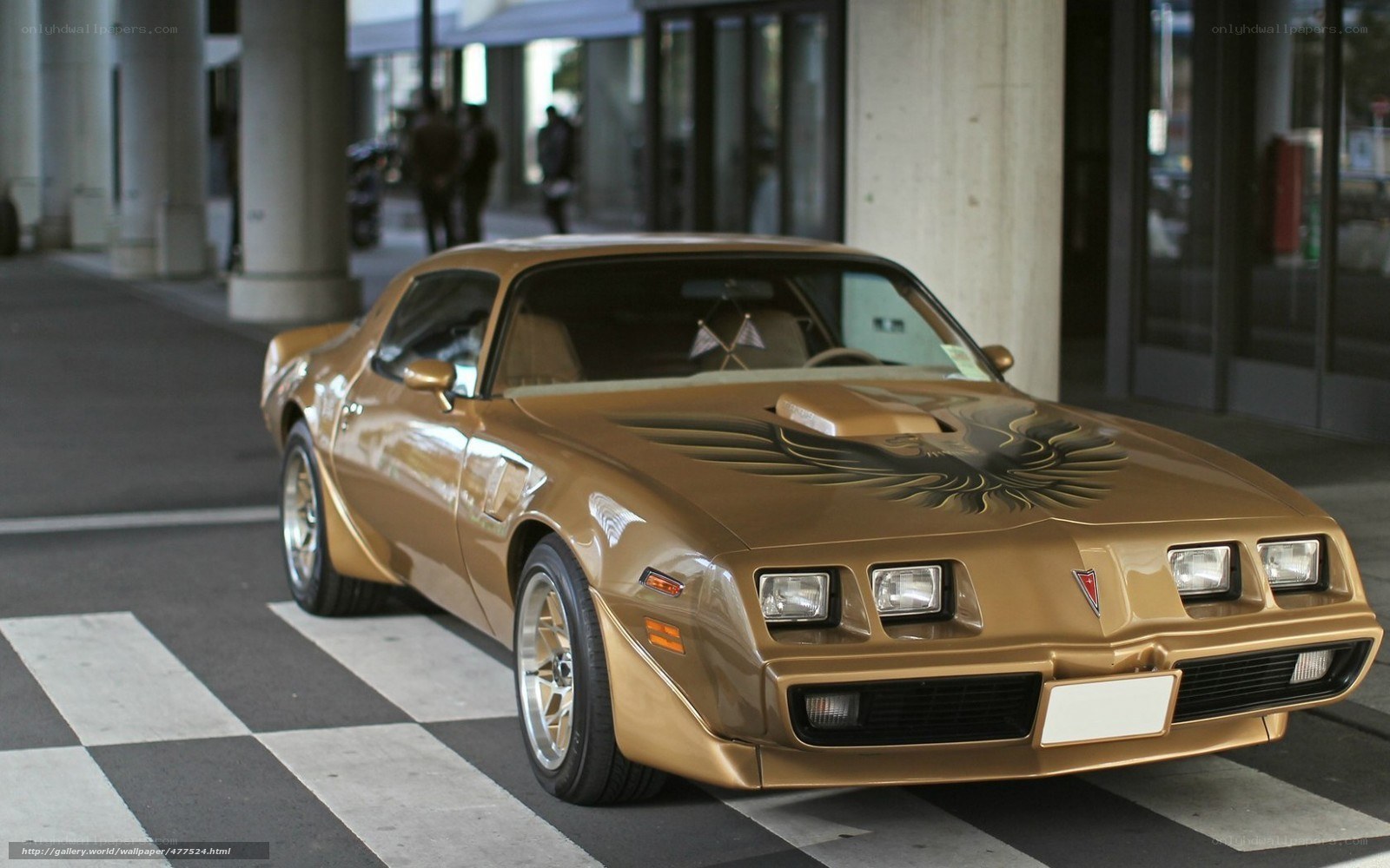 Gold Pontiac Firebird Trans Am