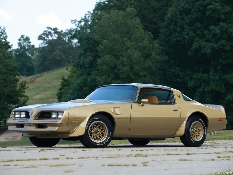 Gold Pontiac Trans Am — Serene