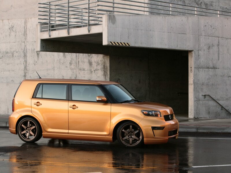 Gold Scion Tiburon