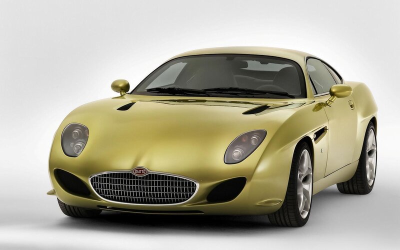 Gold Sports Car — Neutral, Photograph, Grille