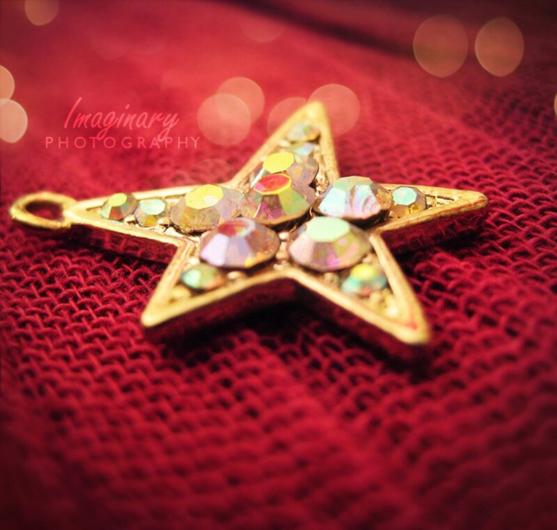 Gold Star Charm