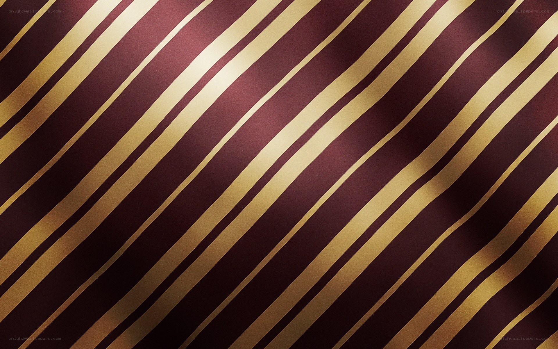 gold stripes on maroon