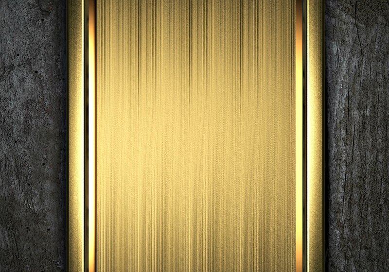 Gold Textured Panel