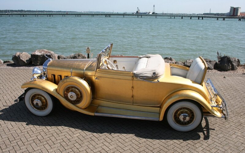 Gold Vintage Convertible — Serene