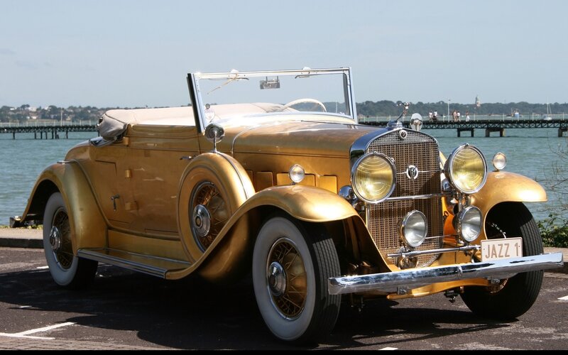 Gold Vintage Convertible