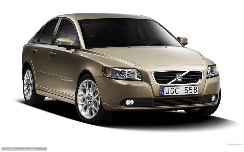 gold volvo sedan