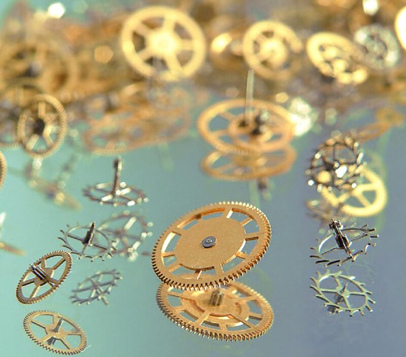 Gold Watch Gears