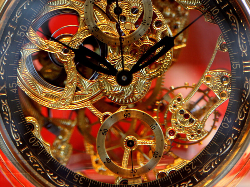 Gold Watch Mechanism