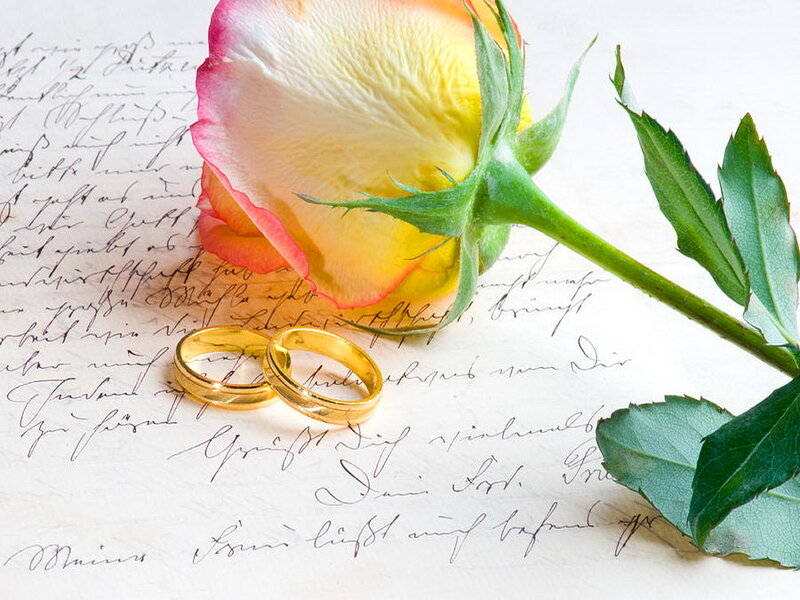 Gold Wedding Rings — Yellow