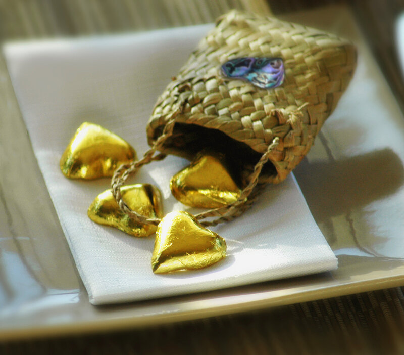 Gold-wrapped Chocolates