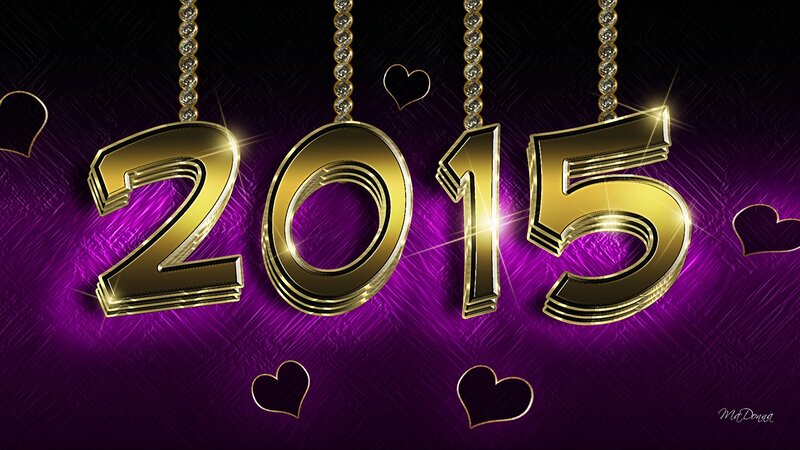 Golden 2015 Numbers — Purple