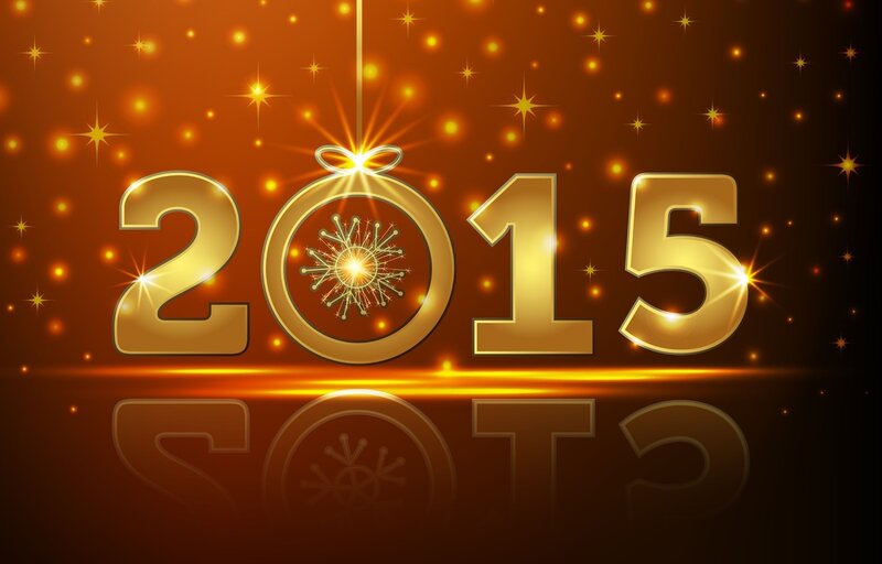 Golden 2015 Ornament — Gold