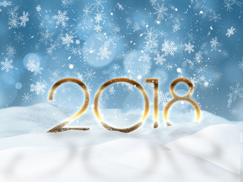 Golden 2018 in Snow