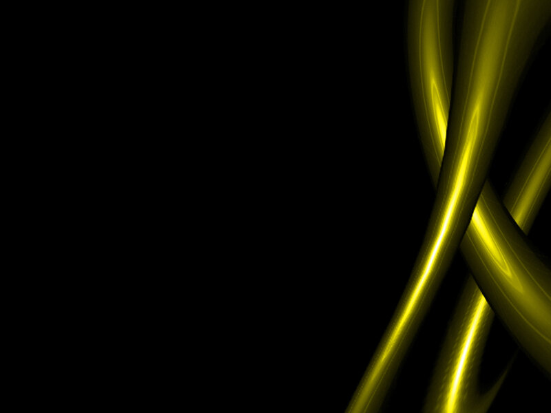 golden abstract lines on black