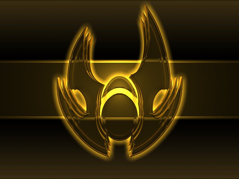 Golden Abstract Symbol