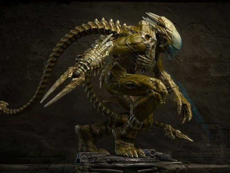 Golden Alien Creature — Gold