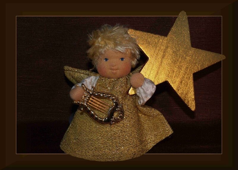 Golden Angel Doll