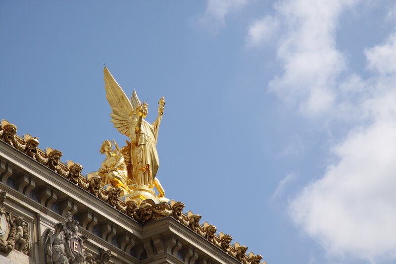 Golden Angel Statue — Gold