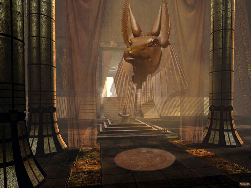 Golden Anubis Statue — Brown