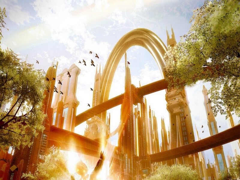 Golden Arch Structure