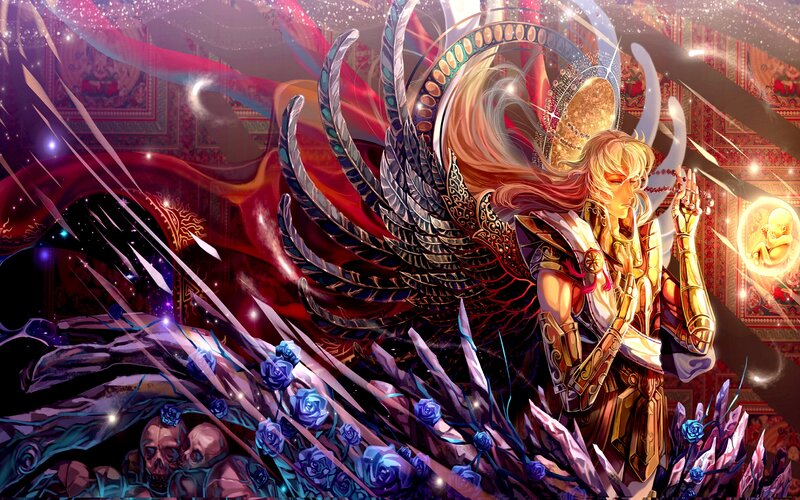 Golden-armored Angel — Gold