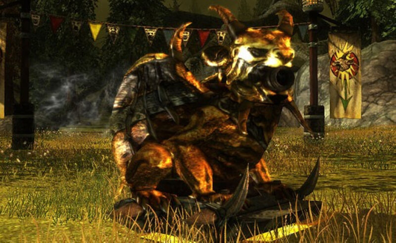 Golden Armored Creature