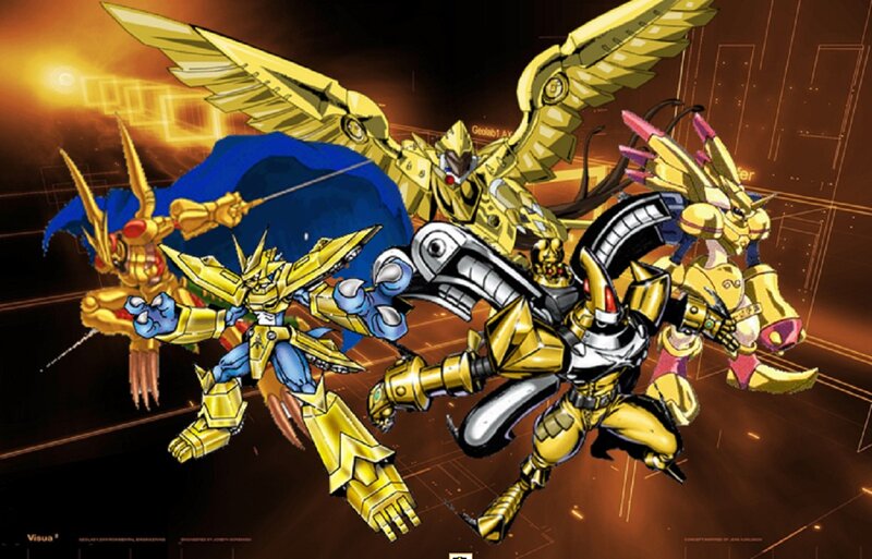 Golden Armored Digimon