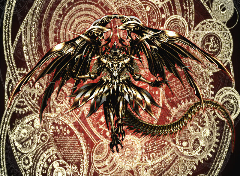 Golden Armored Dragon