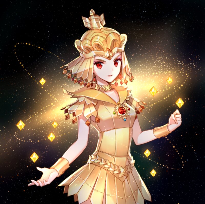 Golden Armored Girl