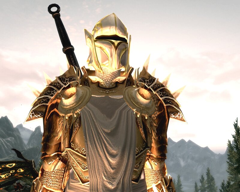 Golden-armored Knight — Gold
