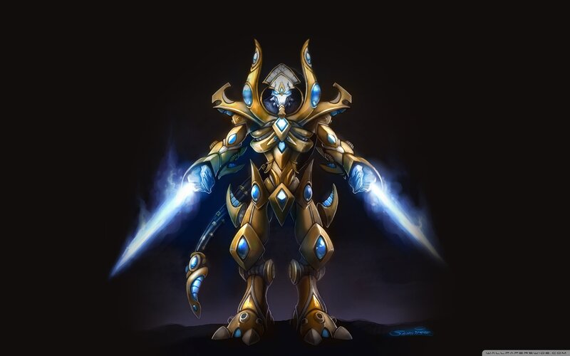 Golden Armored Robot