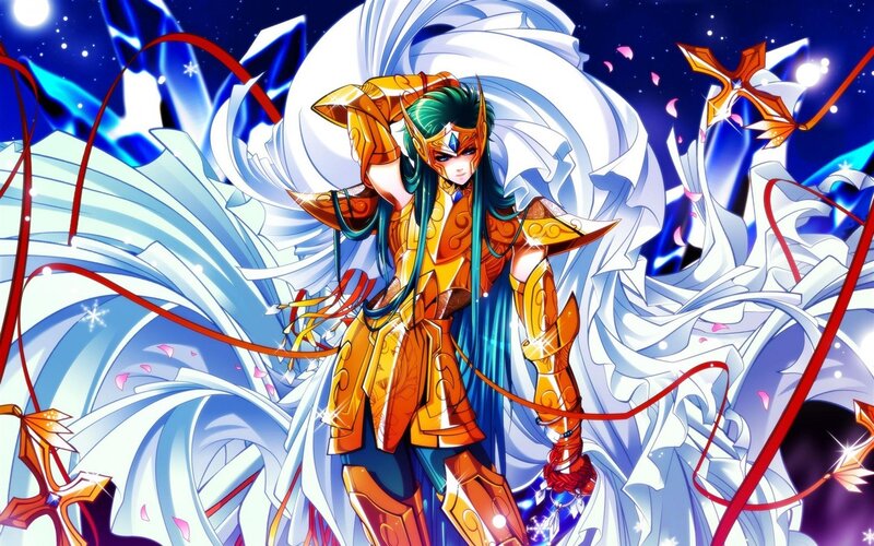 Golden-armored Warrior — Gold, Dramatic, Night