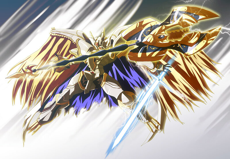 Golden Armored Warrior — Gold, Dramatic