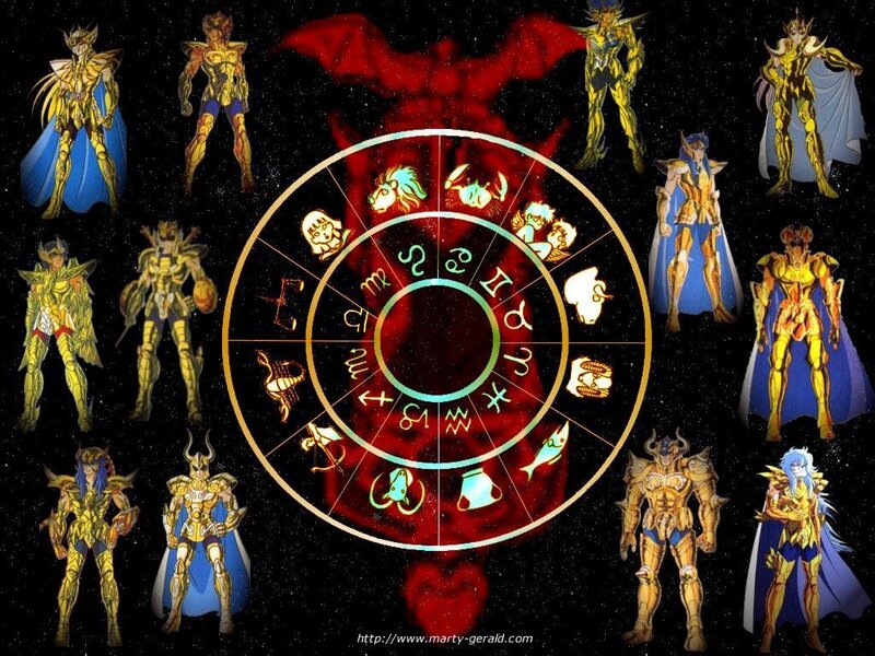 Golden Armored Warriors — Gold, Dramatic, Night, Anime