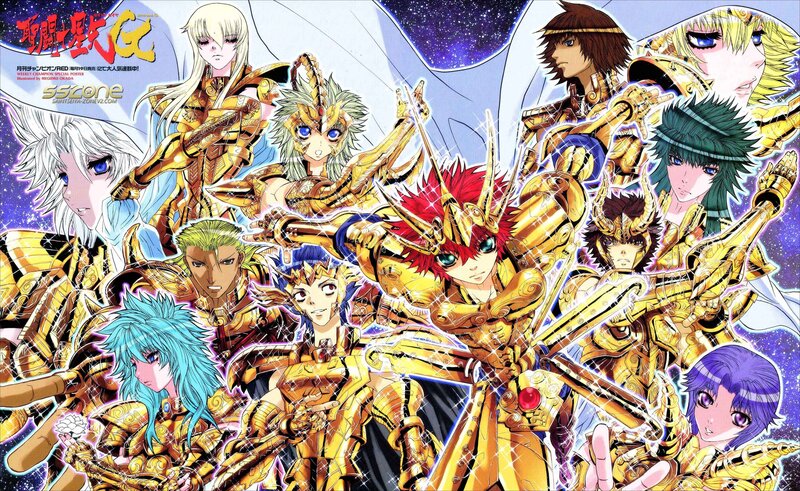 Golden Armored Warriors — Gold