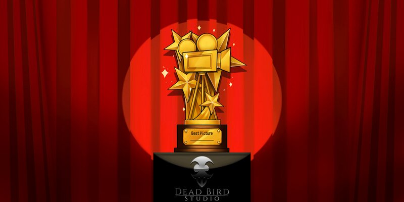 Golden Award Trophy