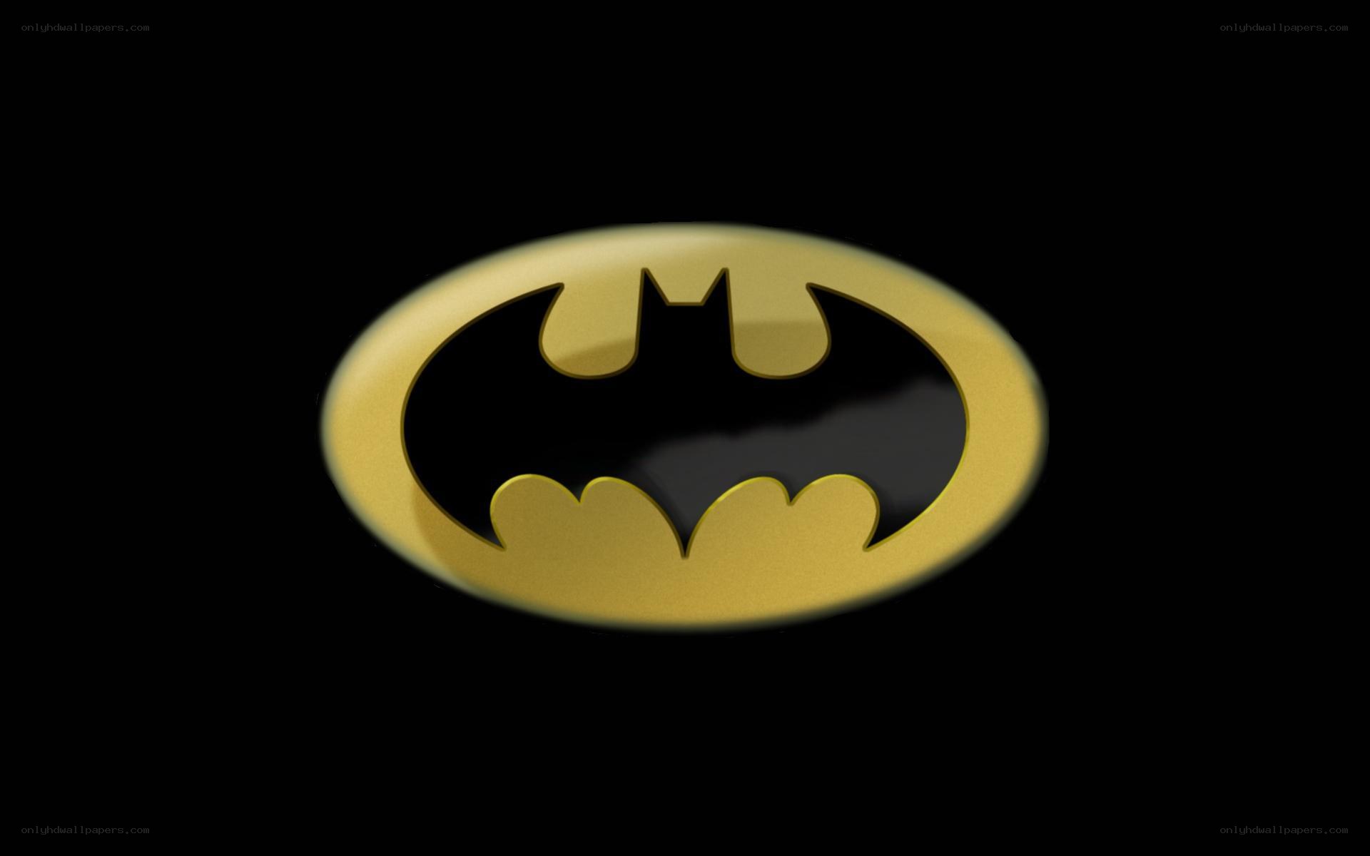 Golden Batman logo