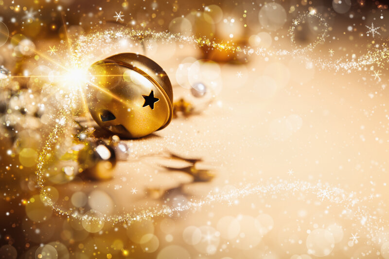 Golden Bell with Star