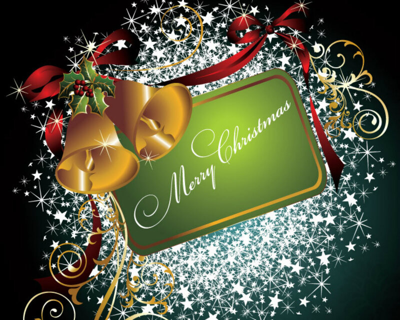 Golden Bells and Holly — Green